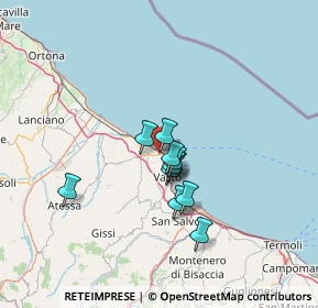 Mappa Zona Industriale Porto, 66054 Vasto CH, Italia (9.64182)