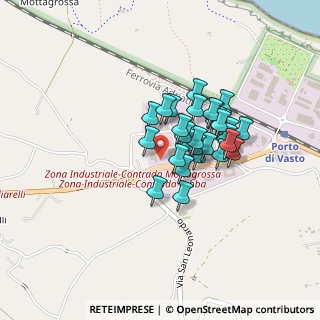 Mappa Zona Industriale Porto, 66054 Vasto CH, Italia (0.32414)