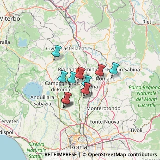 Mappa Via delle Magnolie, 00068 Rignano Flaminio RM, Italia (10.13083)