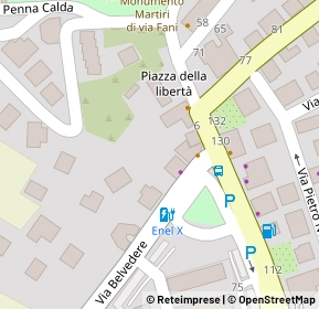 Mappa Via Belvedere, 00065 Fiano Romano RM, Italia (0.05385)