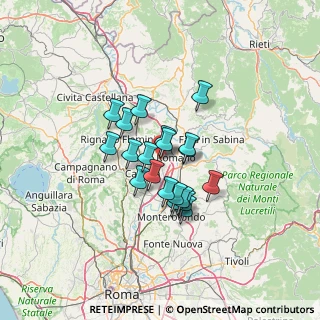 Mappa Via Pietro Nenni, 00065 Fiano Romano RM, Italia (9.7635)