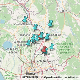 Mappa Via Pietro Nenni, 00065 Fiano Romano RM, Italia (9.82875)