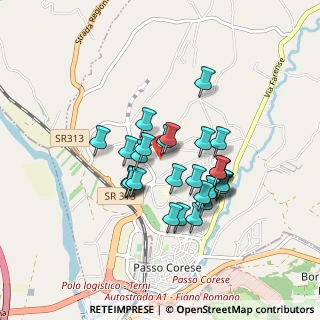 Mappa Via Pablo Neruda, 02032 Fara in Sabina RI, Italia (0.75172)