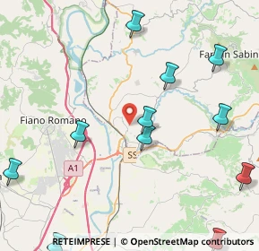 Mappa Via Pablo Neruda, 02032 Fara in Sabina RI, Italia (5.76455)