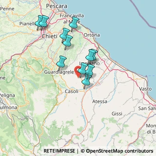 Mappa Via Cesqueglio, 66037 Sant'Eusanio del Sangro CH, Italia (13.33273)