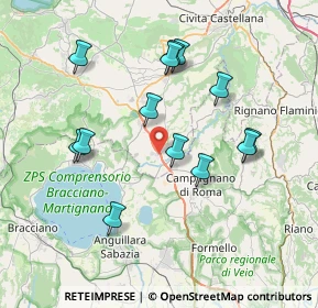 Mappa Via Caduti sul Lavoro, 01036 Nepi VT, Italia (7.58692)