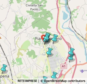 Mappa Via Galileo Galilei, 00065 Fiano Romano RM, Italia (2.01636)