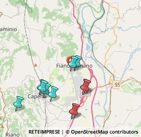 Mappa Via Giovanni Amendola, 00065 Fiano Romano RM, Italia (4.19909)