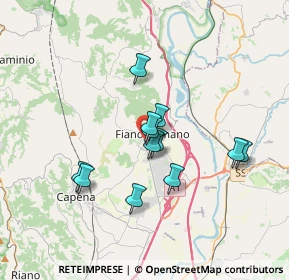 Mappa Via Galileo Galilei, 00065 Fiano Romano RM, Italia (2.91083)