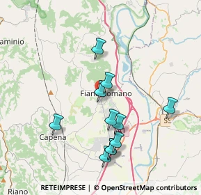 Mappa Via Giovanni Amendola, 00065 Fiano Romano RM, Italia (3.76909)