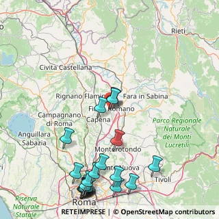 Mappa Via Giovanni Amendola, 00065 Fiano Romano RM, Italia (23.559)