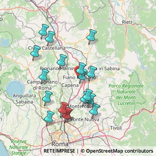 Mappa Via Giovanni Amendola, 00065 Fiano Romano RM, Italia (16.21167)