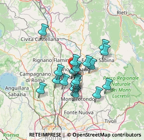 Mappa Via Giovanni Amendola, 00065 Fiano Romano RM, Italia (10.8035)