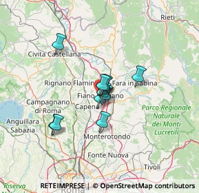 Mappa F.Turati, 00065 Fiano Romano RM, Italia (8.64545)