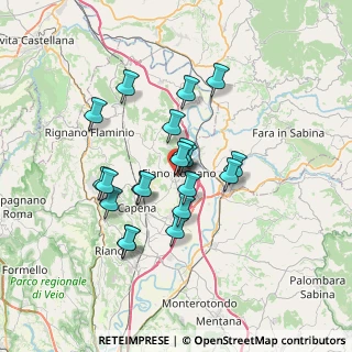 Mappa F.Turati, 00065 Fiano Romano RM, Italia (6.091)