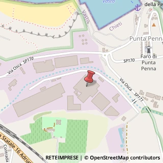 Mappa Z.I. Punta Penna, 20, 66054 Vasto, Chieti (Abruzzo)