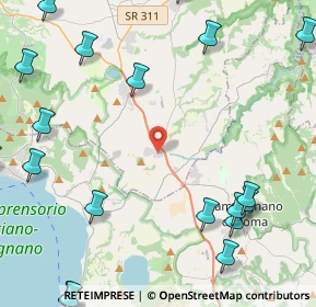Mappa SS Cassia, 01036 Nepi VT, Italia (6.952)