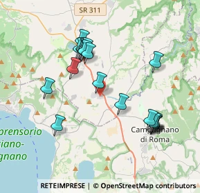Mappa SS Cassia, 01036 Nepi VT, Italia (3.8925)