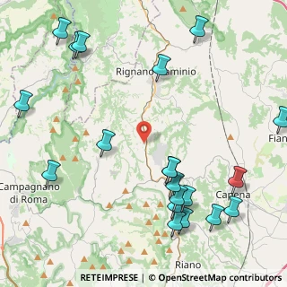 Mappa Via del Prataccio, 00068 Rignano Flaminio RM, Italia (5.8695)