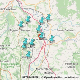 Mappa Piazza Federico Fellini, 00065 Fiano Romano RM, Italia (6.8)