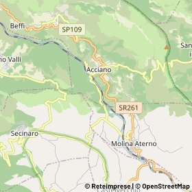 Mappa Acciano