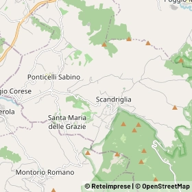 Mappa Scandriglia
