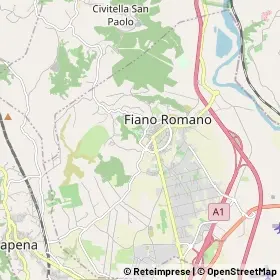 Mappa Fiano Romano