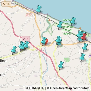 Mappa Strada Statale Adriatica, 66021 Casalbordino CH, Italia (2.7315)