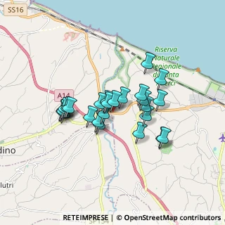 Mappa Strada Statale Adriatica, 66021 Casalbordino CH, Italia (1.404)