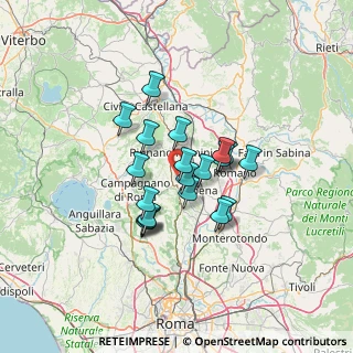 Mappa Via del Centauro, 00068 Rignano Flaminio RM, Italia (10.3785)