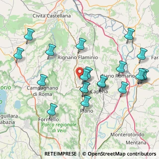 Mappa Via del Centauro, 00068 Rignano Flaminio RM, Italia (9.0375)
