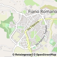 Térkép Fiano Romano