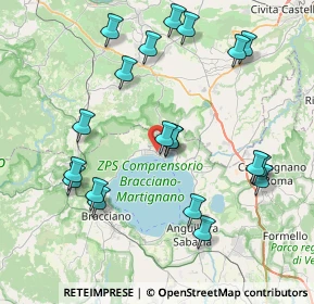 Mappa Via Vigna Rosa, 00069 Trevignano Romano RM, Italia (8.935)