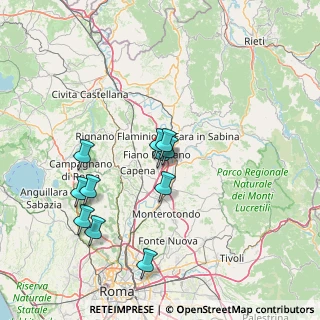 Mappa Via San Sebastiano snc, 00065 Fiano Romano RM, Italia (14.01273)