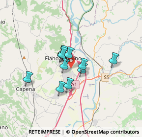 Mappa Via San Sebastiano snc, 00065 Fiano Romano RM, Italia (2.28167)