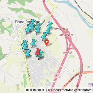 Mappa Via San Sebastiano snc, 00065 Fiano Romano RM, Italia (0.9385)