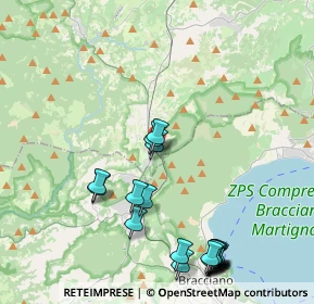 Mappa Via delle Cerase, 01010 Oriolo Romano VT, Italia (5.247)