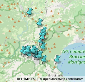 Mappa Via delle Cerase, 01010 Oriolo Romano VT, Italia (3.3715)