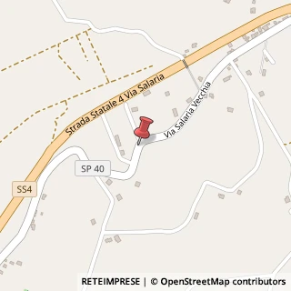 Mappa Via salaria vecchia, 02032 Fara in Sabina, Rieti (Lazio)