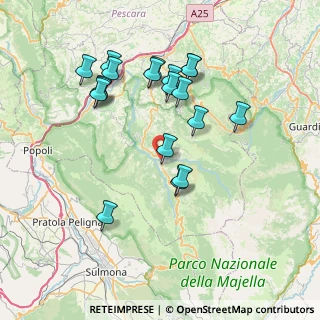 Mappa 65023 Caramanico Terme PE, Italia (7.82947)