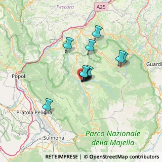 Mappa 65023 Caramanico Terme PE, Italia (4.50333)