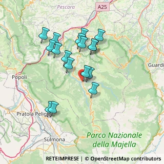 Mappa 65023 Caramanico Terme PE, Italia (6.99353)