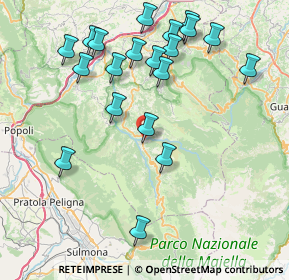 Mappa Via della Libertà, 65023 Caramanico Terme PE, Italia (9.2205)