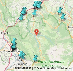 Mappa Via della Libertà, 65023 Caramanico Terme PE, Italia (11.8355)
