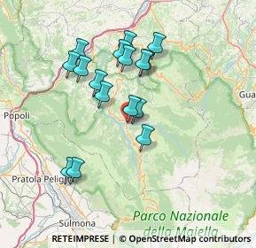 Mappa Via della Libertà, 65023 Caramanico Terme PE, Italia (6.72063)