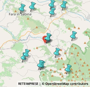 Mappa Via Aureli Stanislao, 00017 Nerola RM, Italia (4.75714)