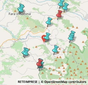 Mappa Via Aureli Stanislao, 00017 Nerola RM, Italia (4.868)