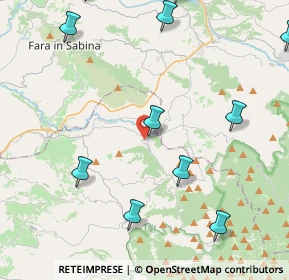 Mappa Via Aureli Stanislao, 00017 Nerola RM, Italia (5.85273)