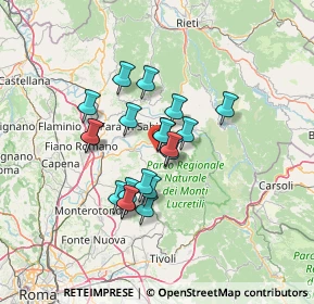 Mappa Via Aureli Stanislao, 00017 Nerola RM, Italia (10.6495)