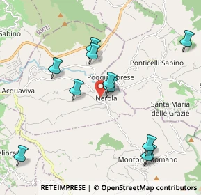 Mappa Via Aureli Stanislao, 00017 Nerola RM, Italia (2.24727)